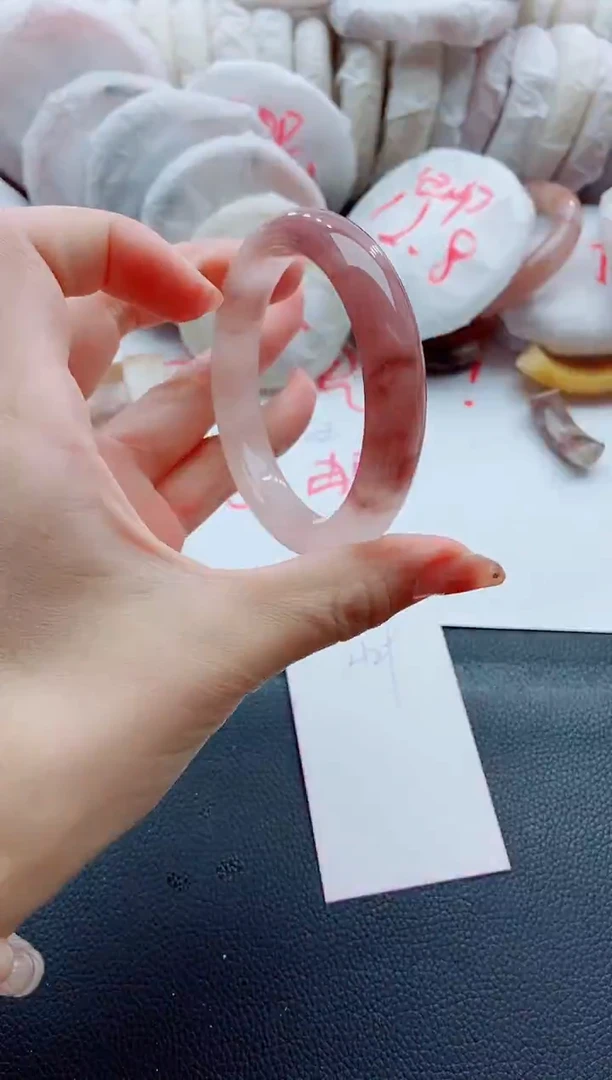 未镶嵌手镯石英质玉H29-57-58