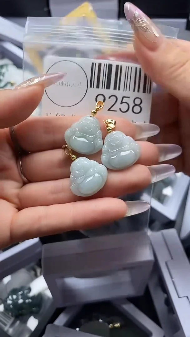 吊坠(不含链)未镶嵌翡翠9258