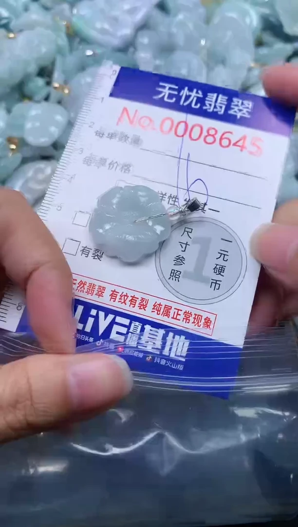 颈饰未镶嵌翡翠8643