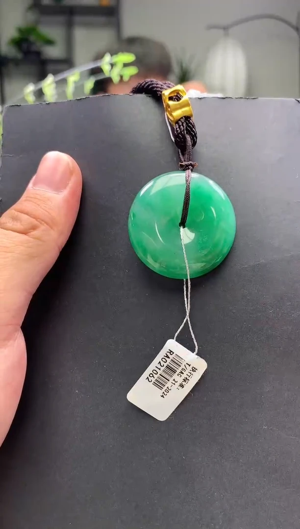 未镶嵌平安扣石英质玉平安扣