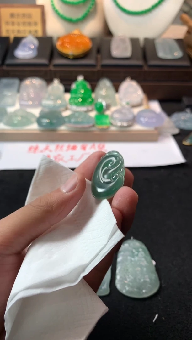 未镶嵌定制翡翠清*~S毛货不退不换