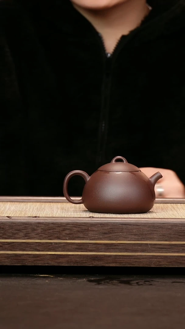 茶壶紫砂深井紫泥 乳瓢