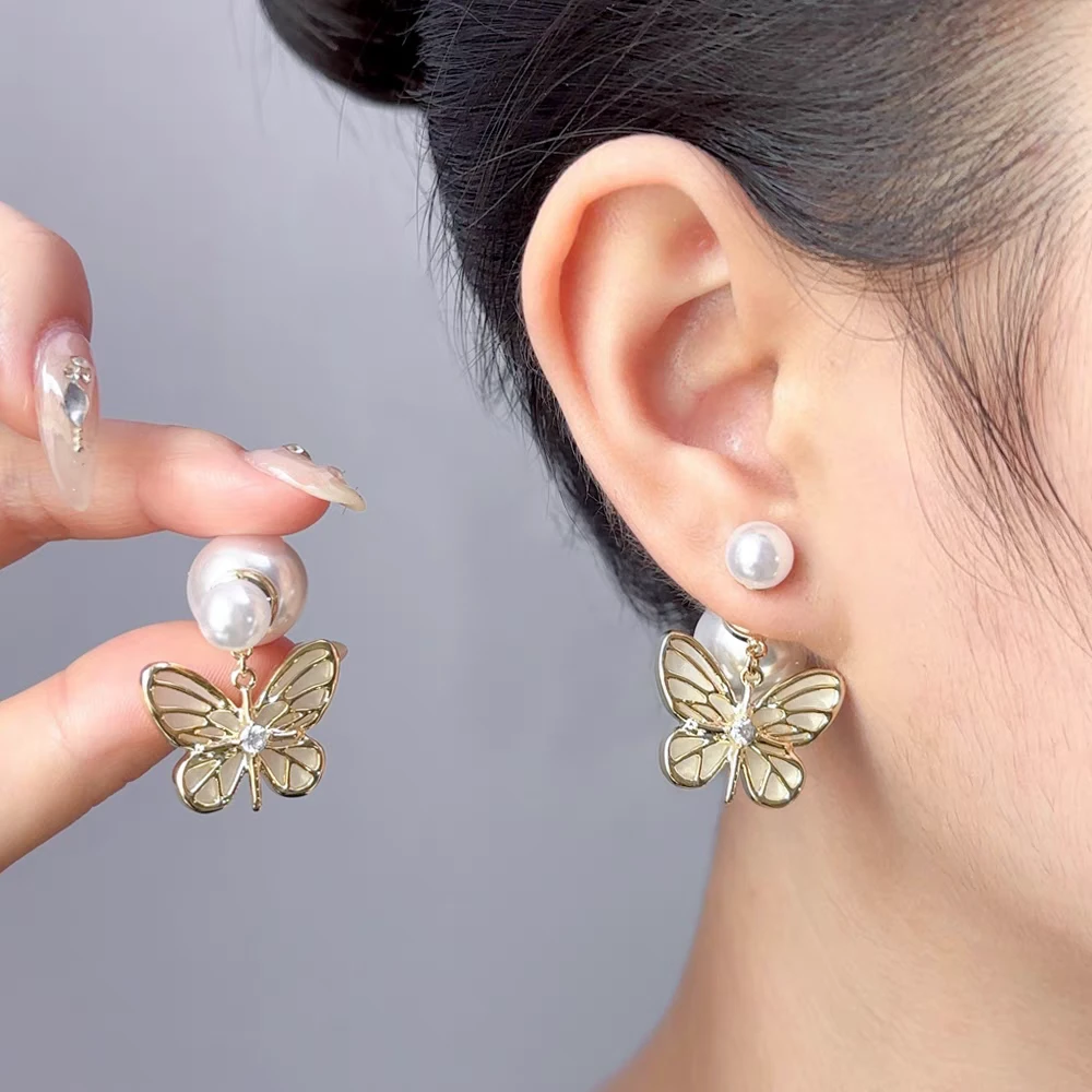 铜合金耳饰 气质轻奢百搭简约优雅精致网红设计师耳环F3020