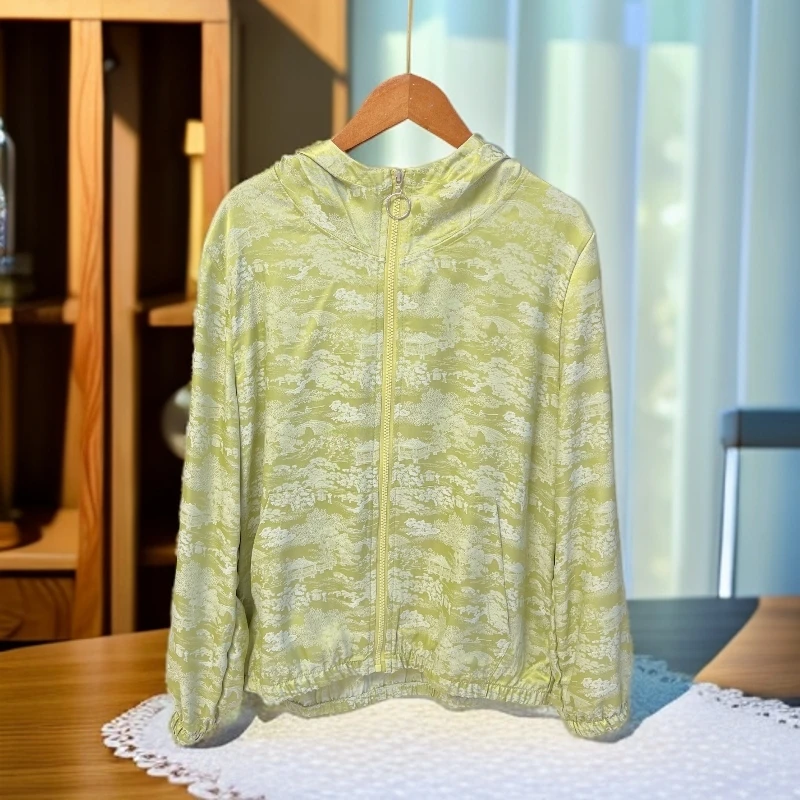 381【金姐专属】新款连帽时尚休闲百搭薄款外套