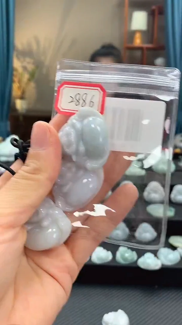 颈饰未镶嵌翡翠佛公2886多样性发一件