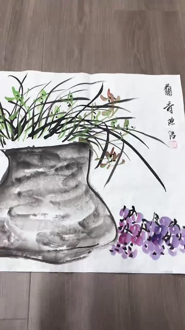 手绘国画欣赏鉴赏