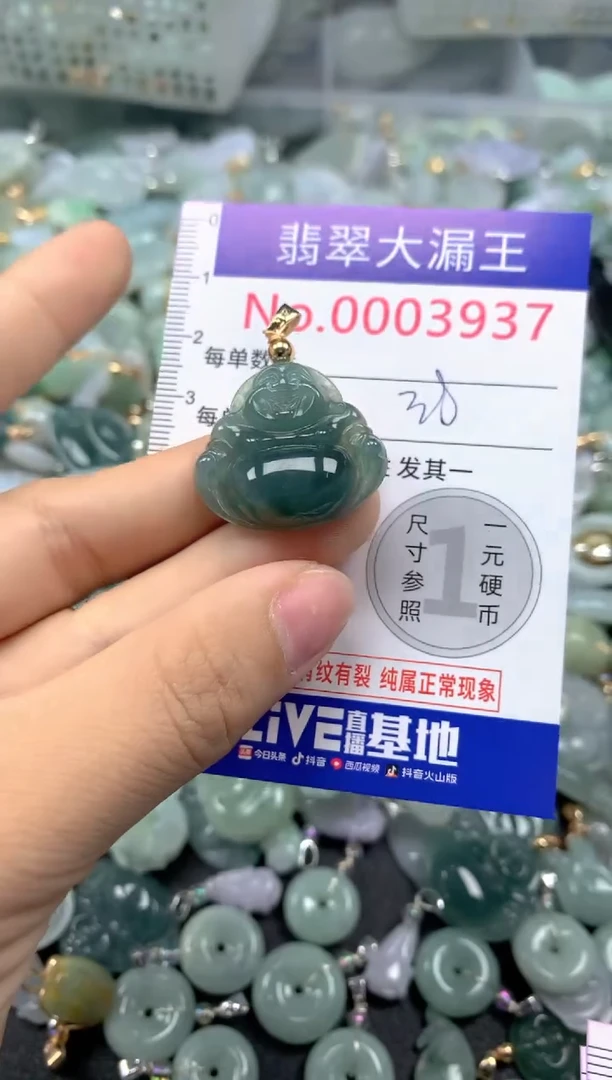 颈饰未镶嵌翡翠3937