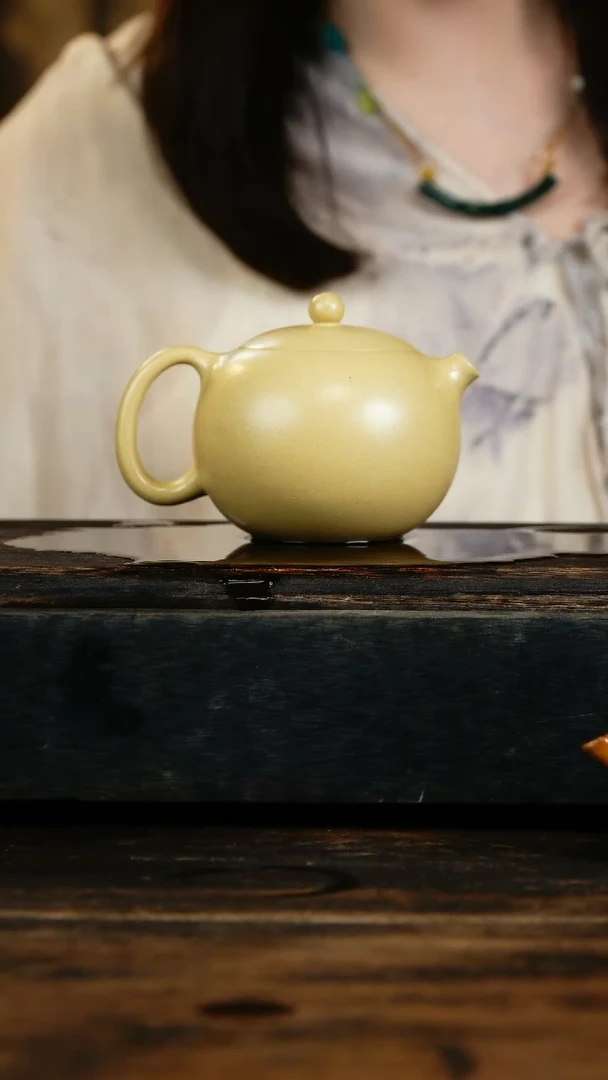 茶壶紫砂本绿西施180CC