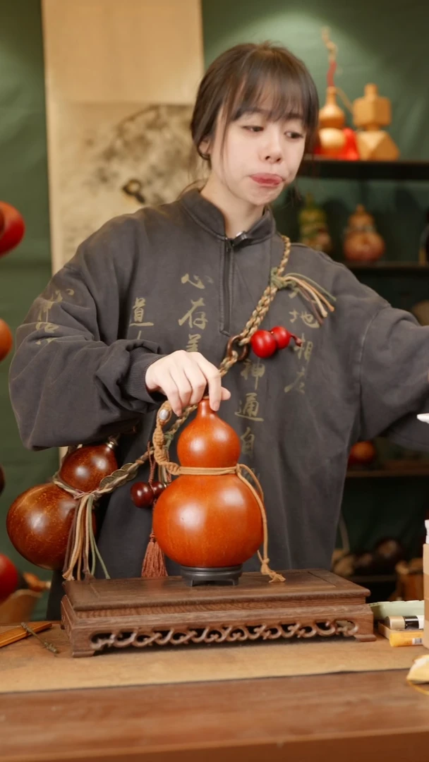 84号精品天然大漆酒葫芦一物一拍~