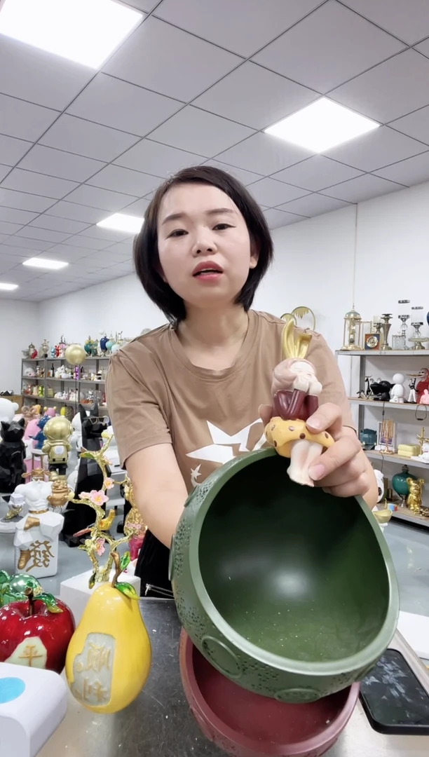 悦美萌兔月球收纳（绿色）