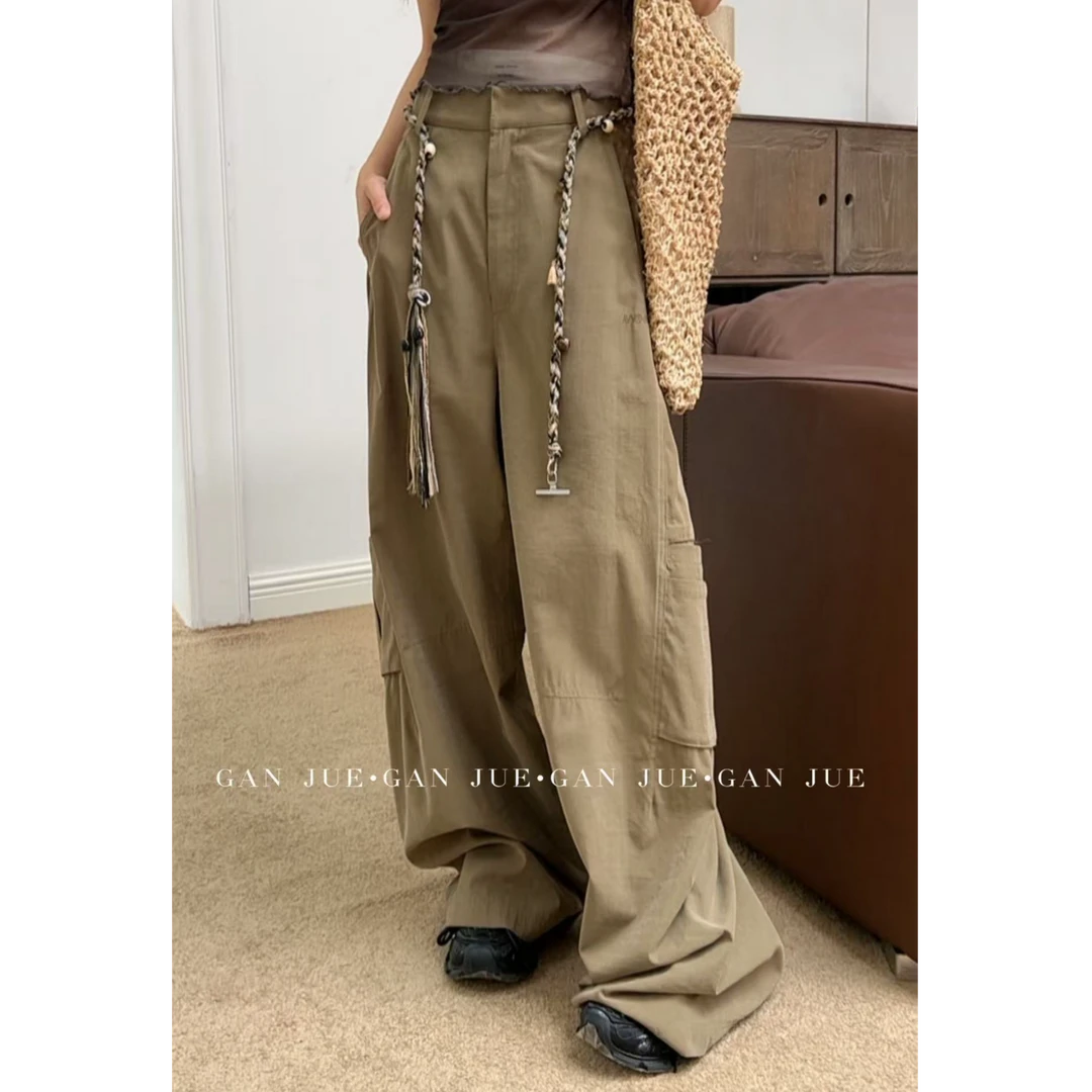 avvenn设计师品牌25秋 卡其 工装 休闲裤 ganjue买手店