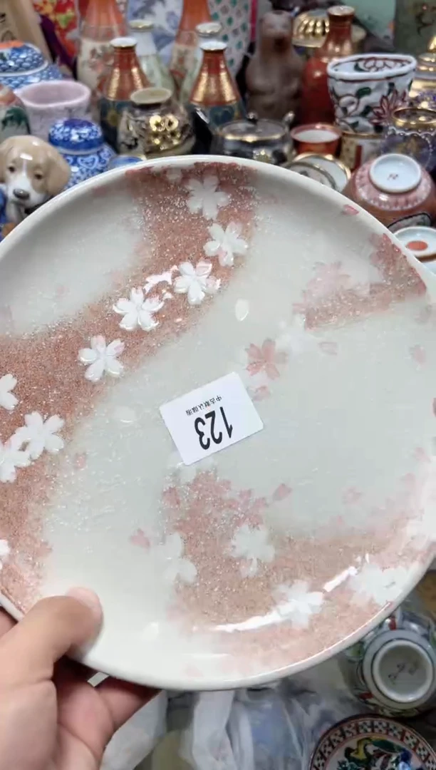 瓷片夏目海外回流瓷器中古品。