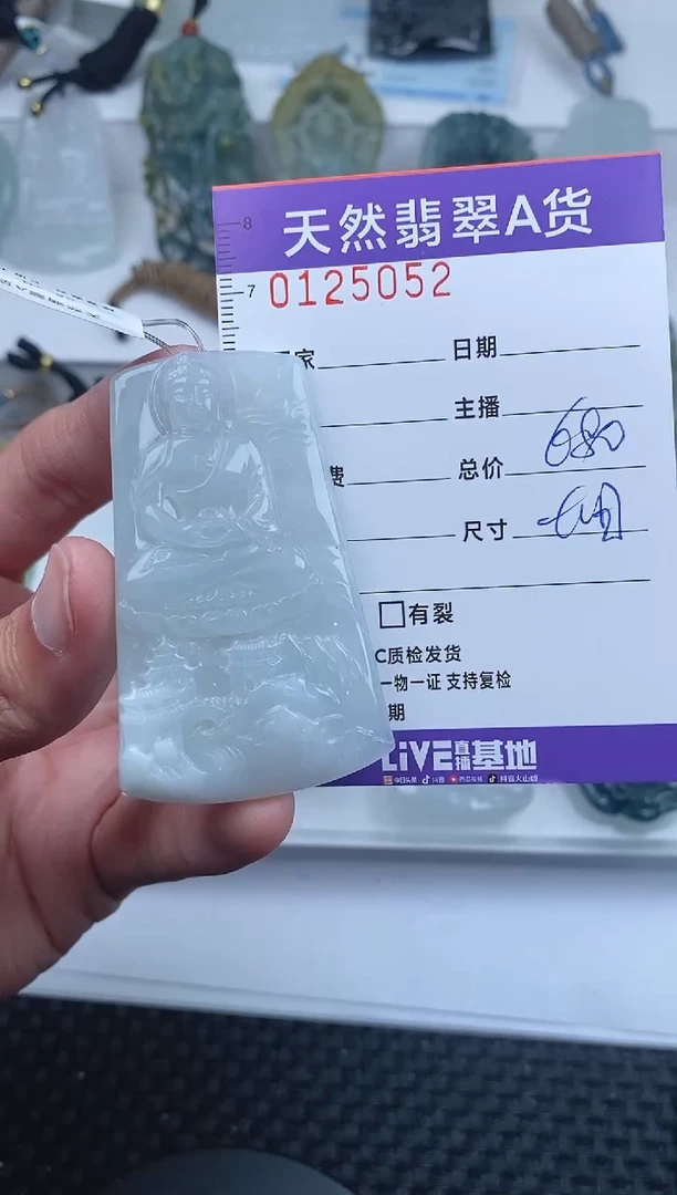 【闪购商品】翡翠颈饰未镶嵌       052