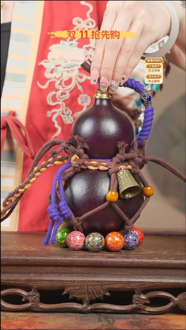 WY062网兜款葫芦不包手串