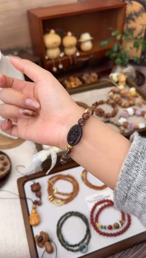 贡木新款贡木单圈手串