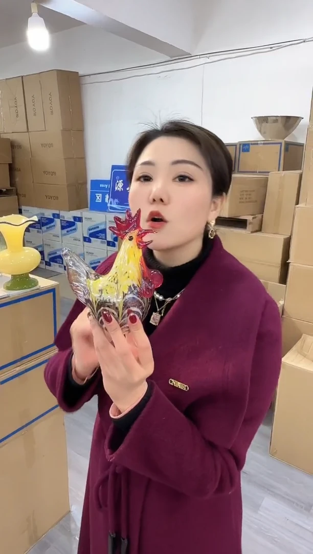 【闪购商品】琉璃泰轩花器J-12晚