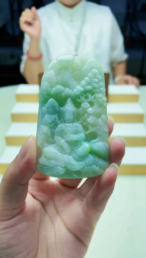颈饰未镶嵌翡翠09150037