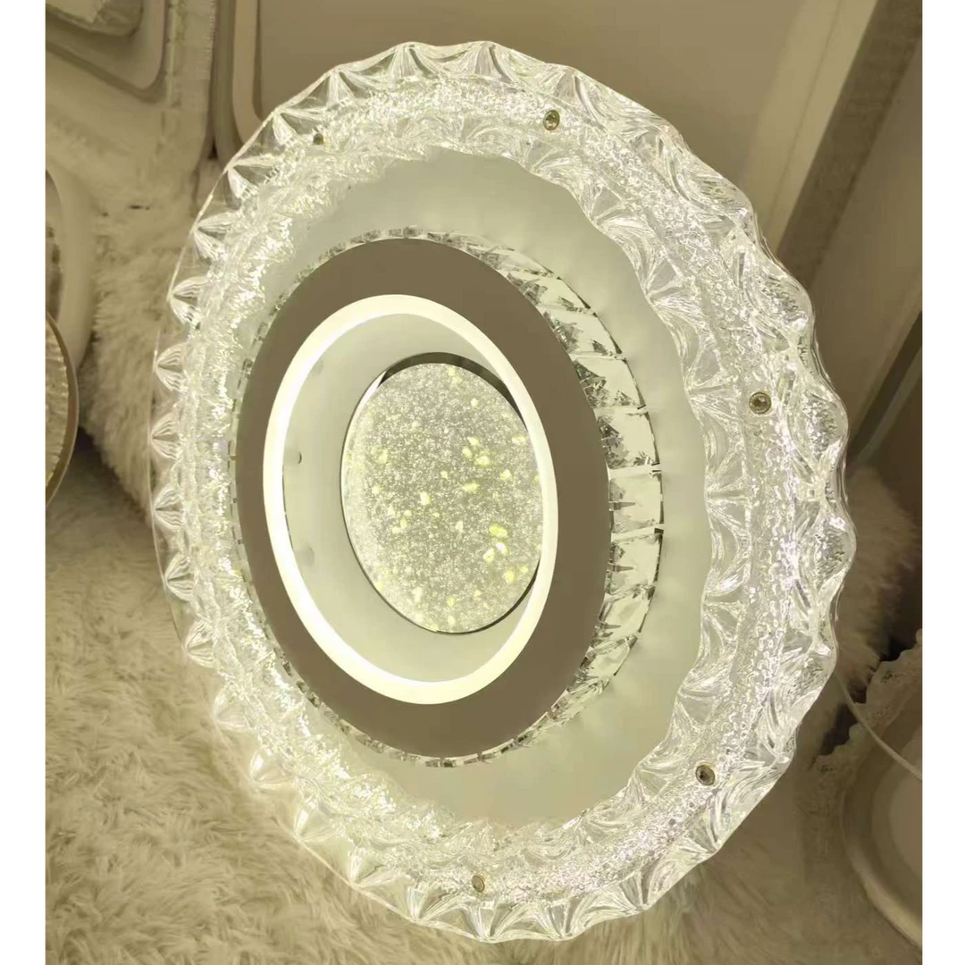 2025银河全光谱高端led卧室灯简约卧圆形灯房间护眼吸顶灯