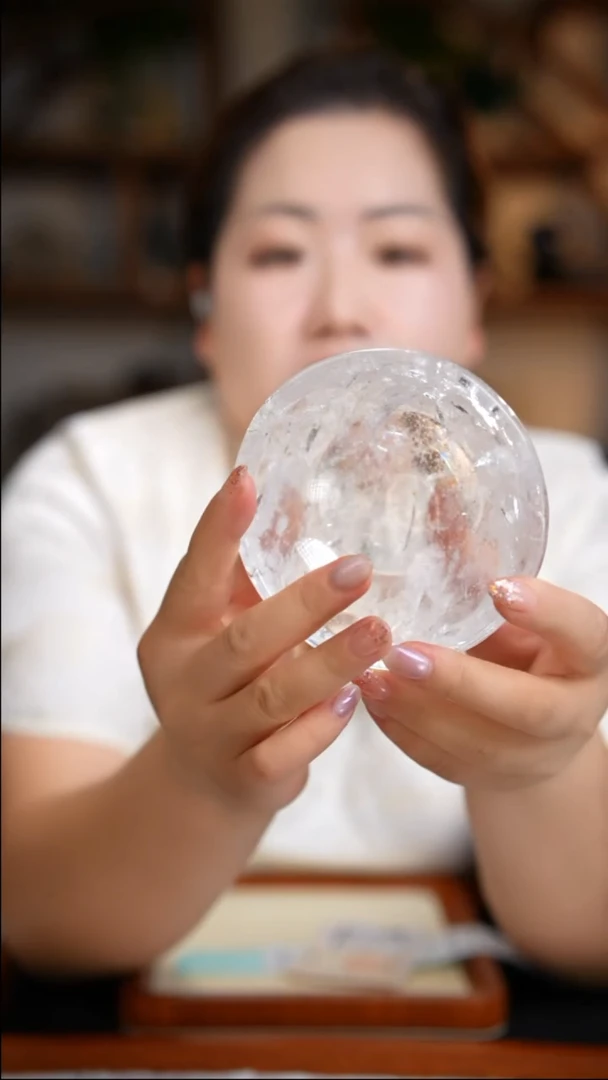 水晶珠宝半成品未镶嵌白水晶碗D24