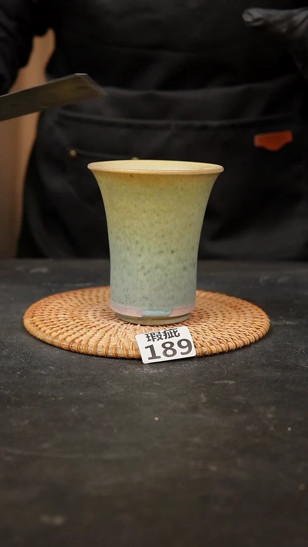 【闪购商品】瓷片泥189泥手工花盆口9高11