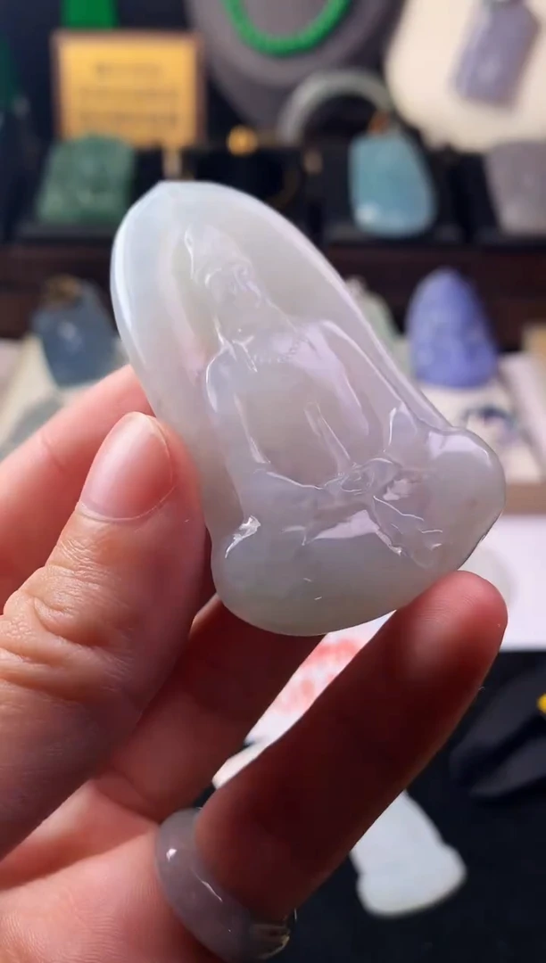 未镶嵌定制翡翠水*鱼毛货不退不换