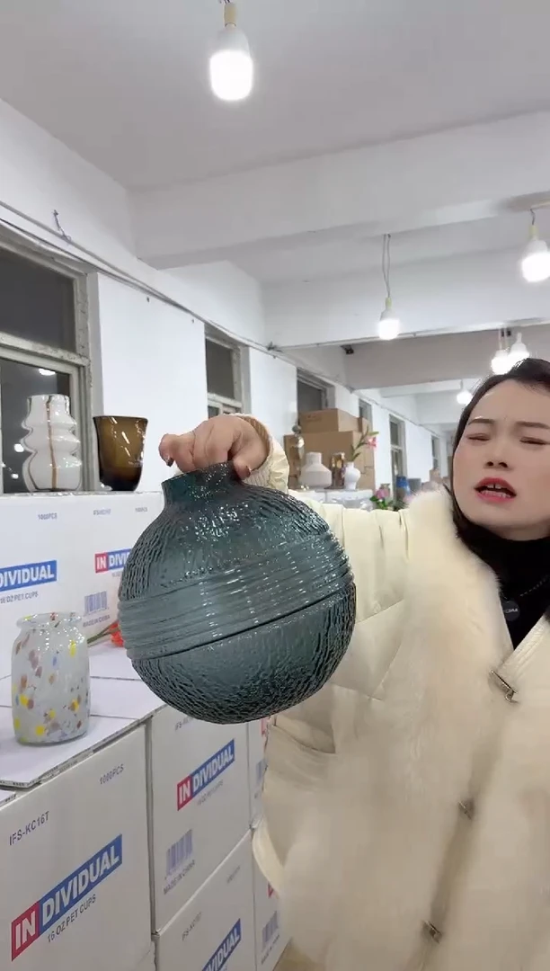 【闪购商品】无铅玻璃甄选花器-j-早20