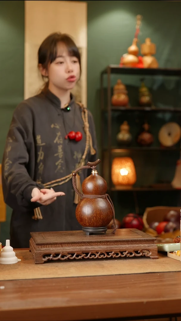 221号精品天然大漆酒葫芦一物一拍~