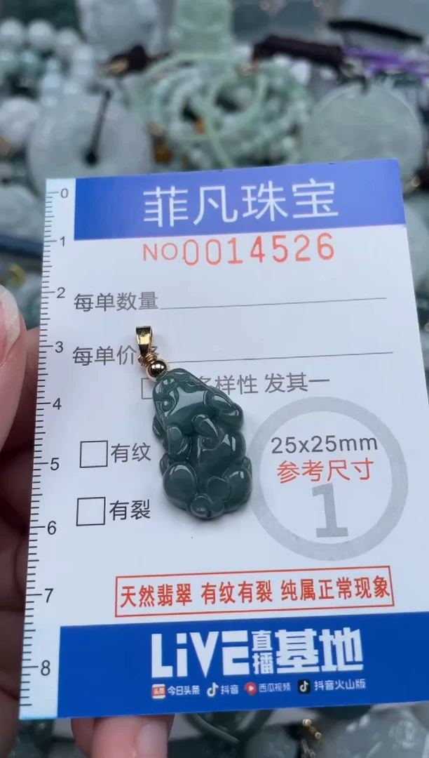 颈饰未镶嵌翡翠14526