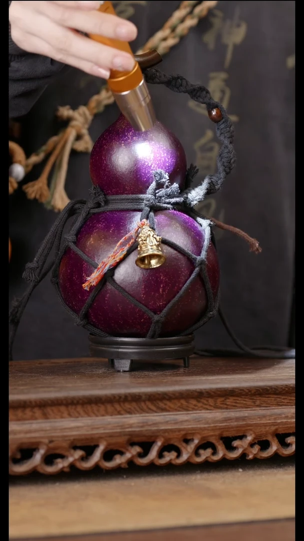 265号精品天然大漆酒葫芦一物一拍~