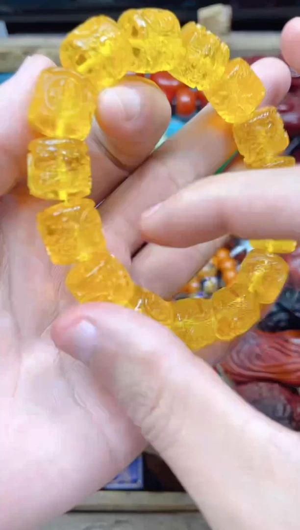 未镶嵌琥珀手链点击链接下单即可