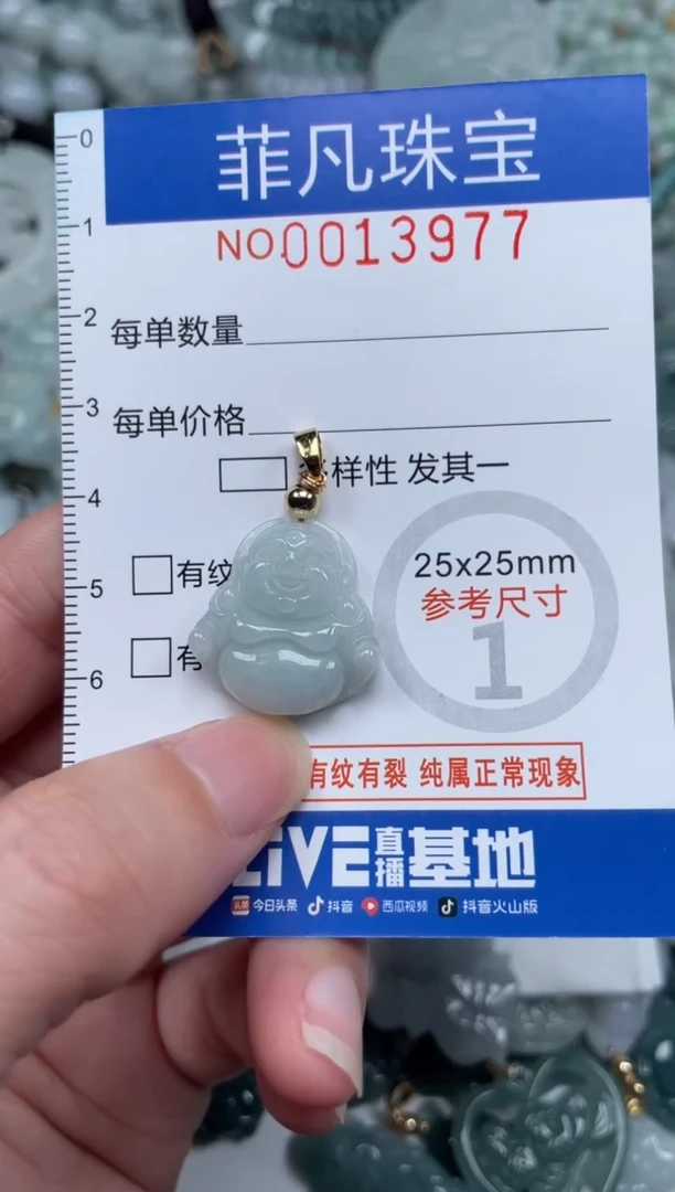 颈饰未镶嵌翡翠13977