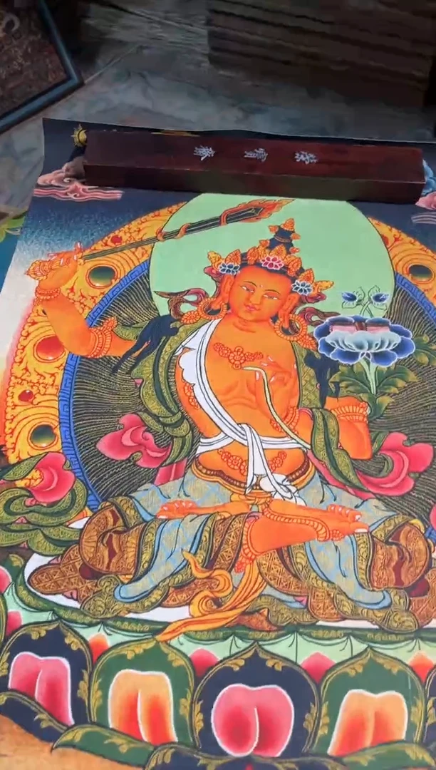 卷轴画旭旭的唐卡tk160