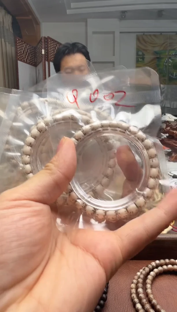 吊坠星月菩提卡8河豚原白手串河豚