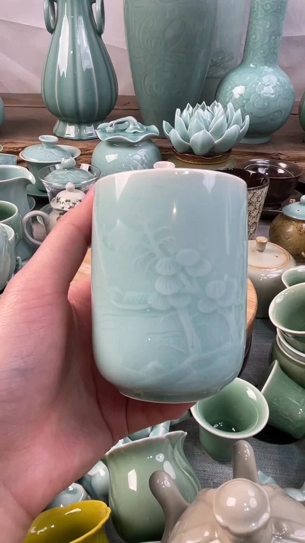 【闪购商品】特价福利 微瑕 慧仙青瓷