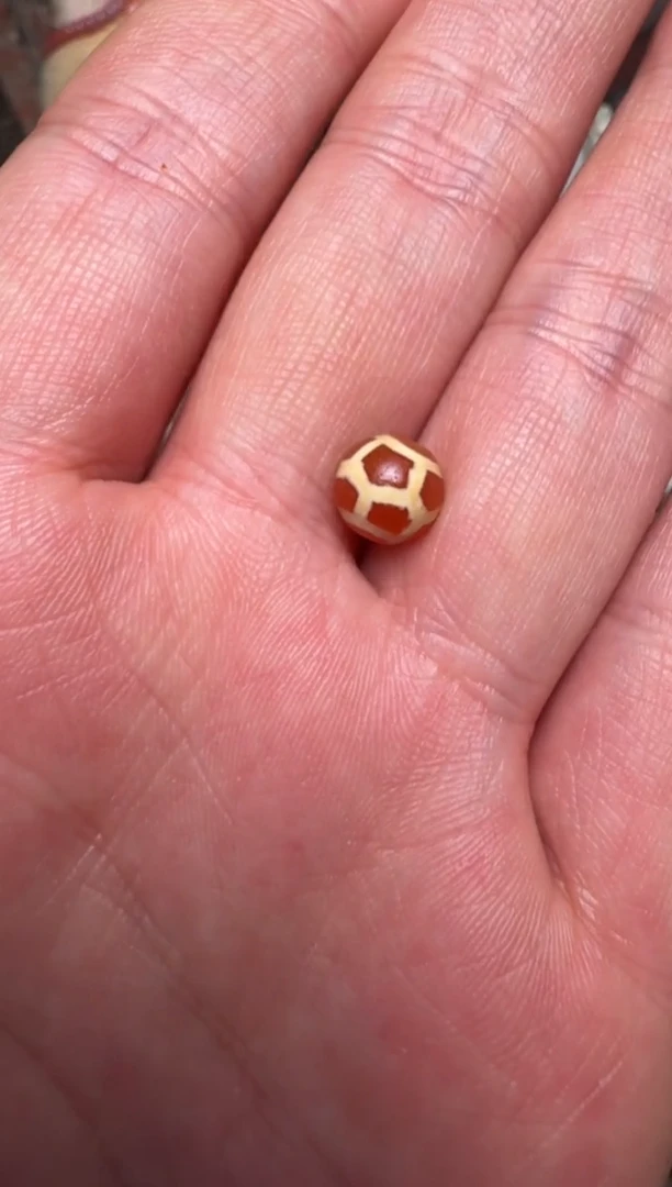 【闪购商品】玛瑙/玉髓颈饰未镶嵌珠改寿纹单珠