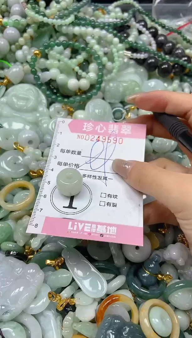 翡翠未镶嵌颈饰闪购0249590多样性发其一