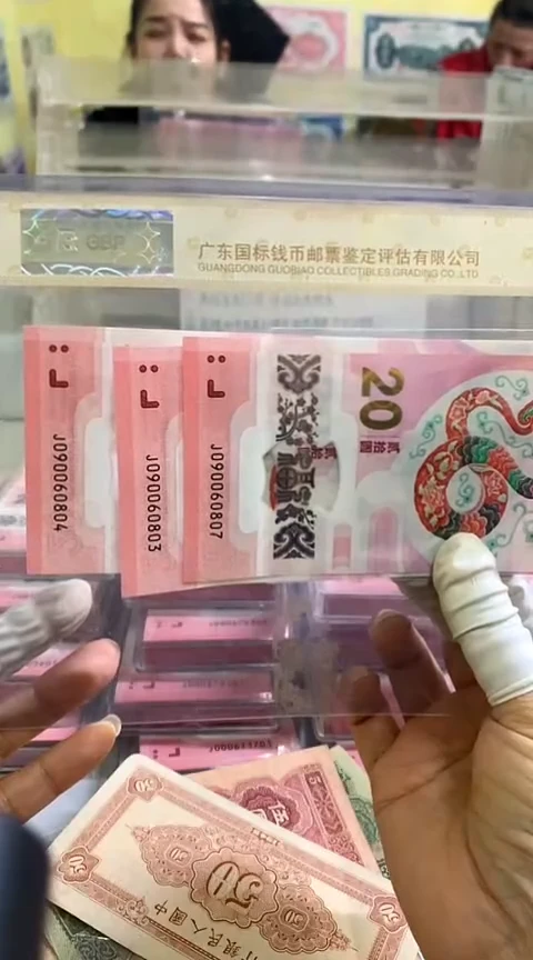 【闪购商品】塑料蛇年纪念钞三张