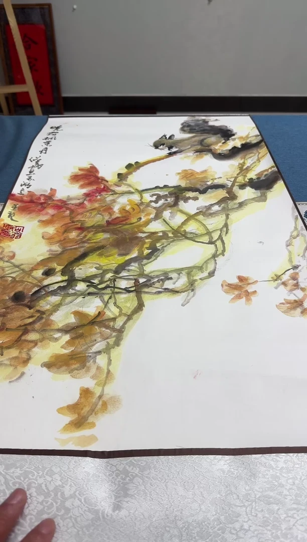 国画强*。毛翔先老师国画作品