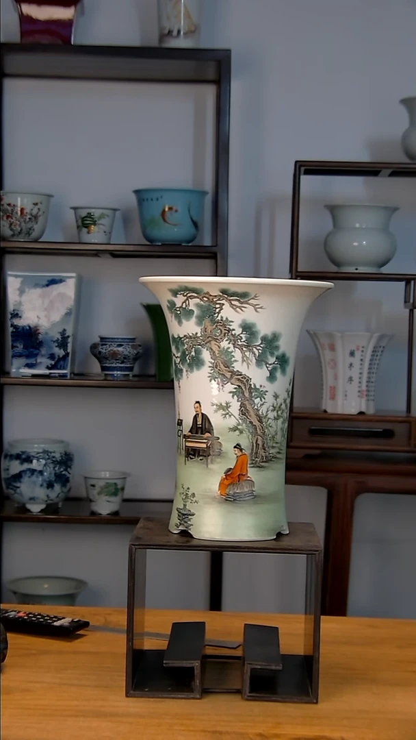 景德镇陶瓷手工花盆