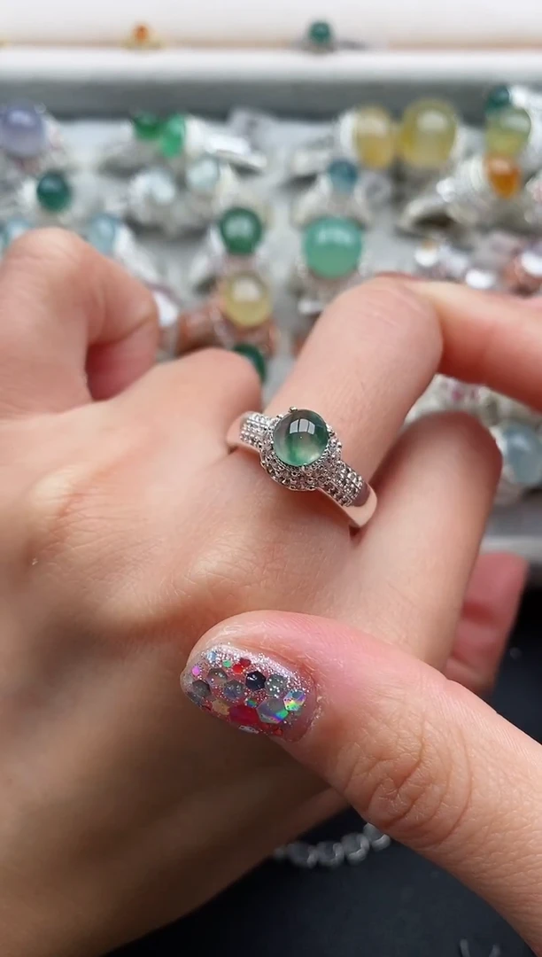 未镶嵌戒指翡翠9999999+2