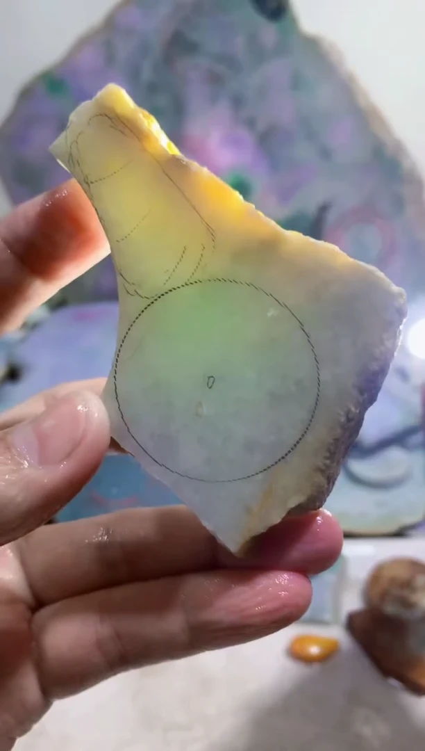 裸石翡翠0蒙0翡翠珠宝864