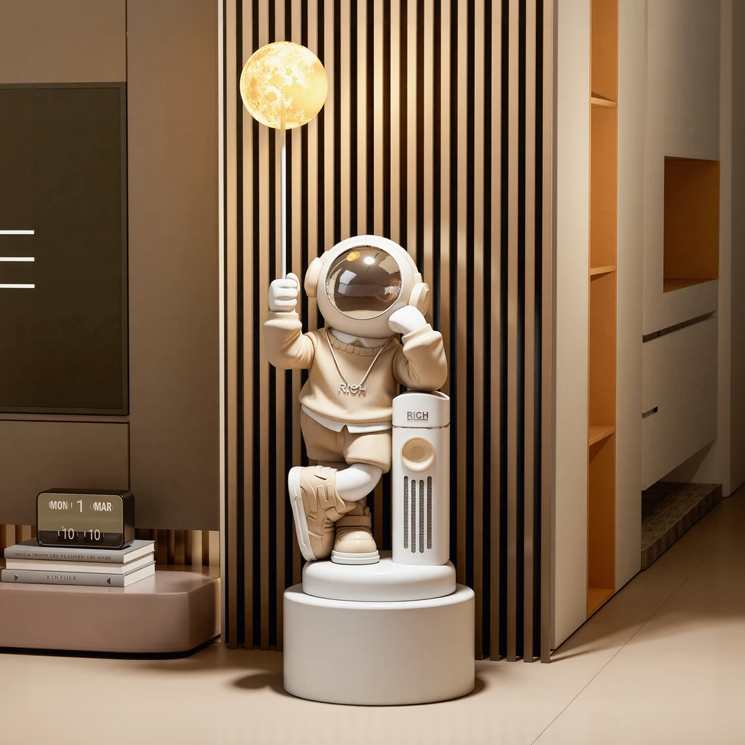 贝汉美客厅沙发旁边大型落地摆件存钱罐音响新家搬家乔迁新居礼物