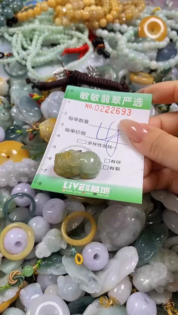 翡翠未镶嵌颈饰闪购0222693