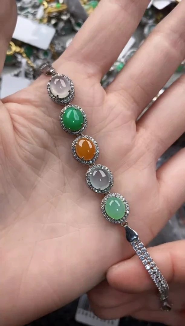 银S925镶嵌戒指翡翠11-11-11   1