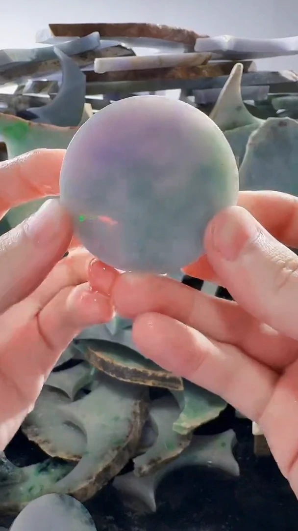 裸石翡翠缅甸翡翠A货文2807