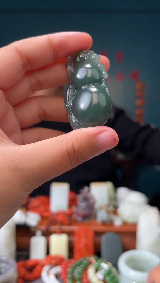 【闪购商品】石英质玉颈饰未镶嵌吊坠
