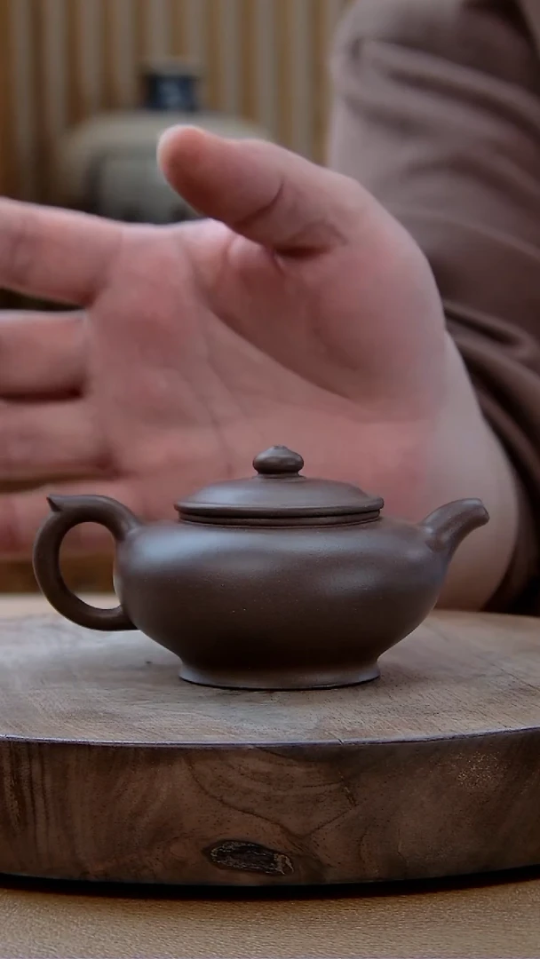 【闪购商品】周伟光青灰段半手壶