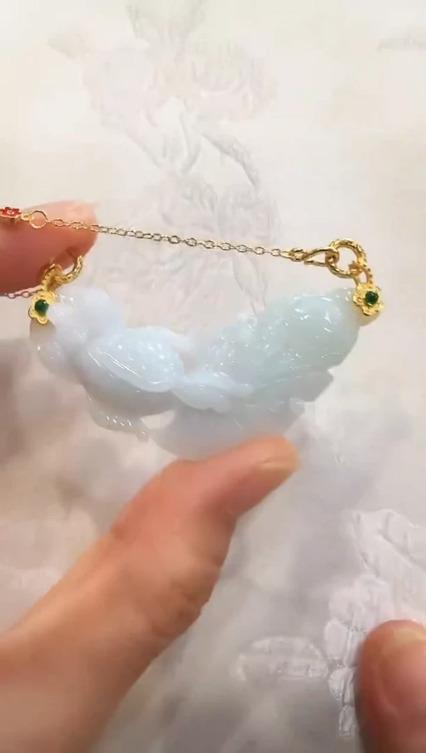 颈饰未镶嵌翡翠国风