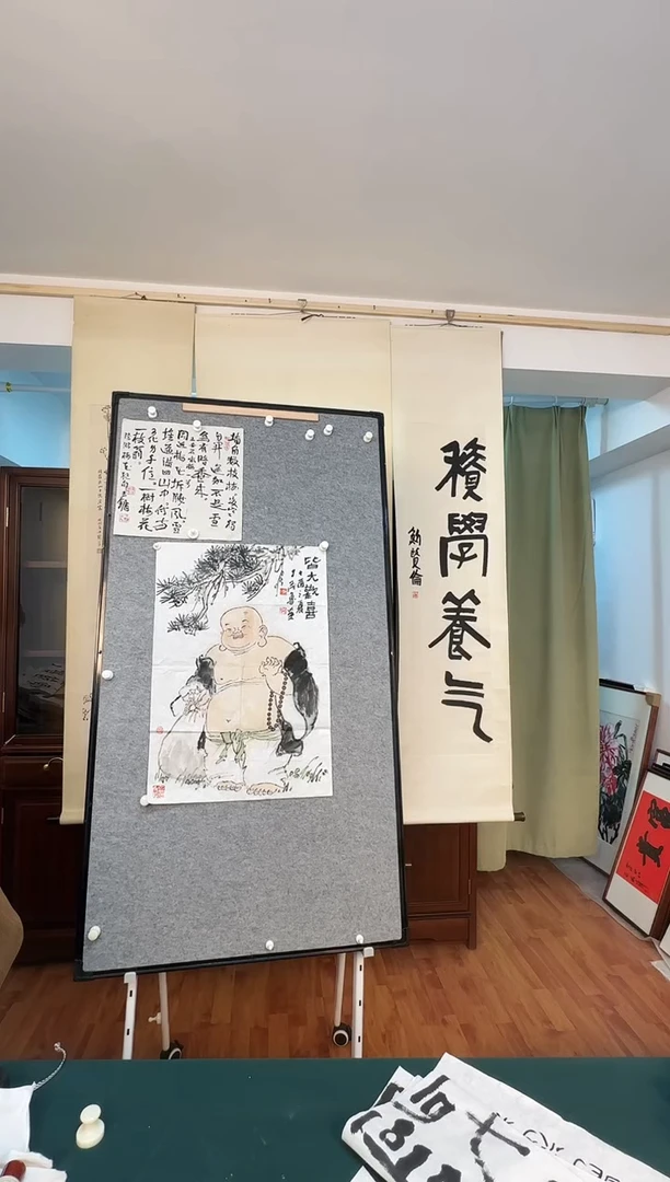 国画且****楼老师手写手绘作品