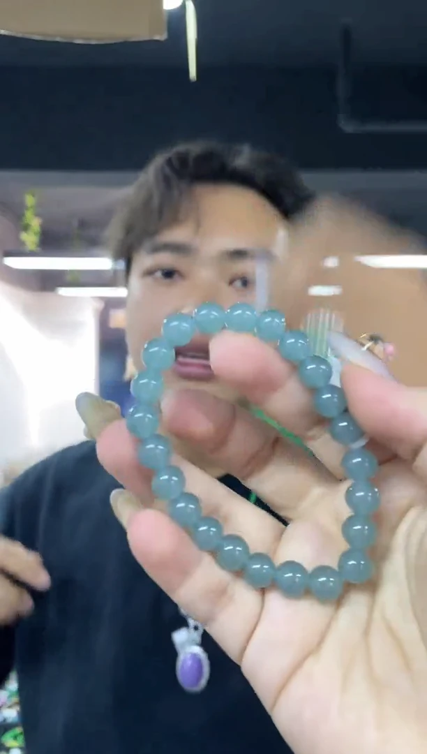 未镶嵌手链翡翠多样性发其一颜色微差